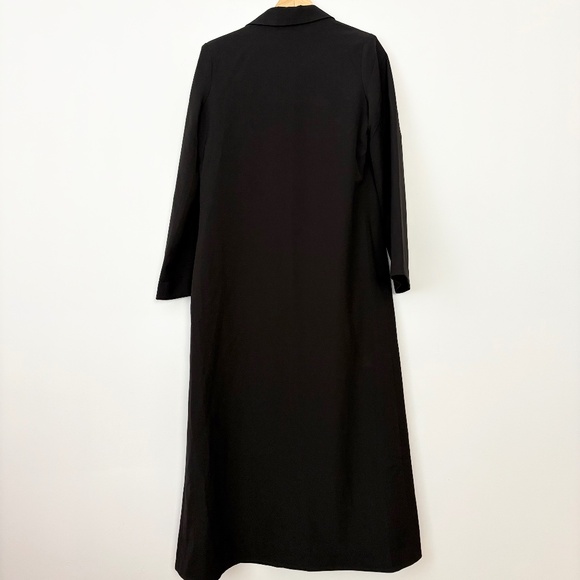Guizio black long blazer coat - Picture 5 of 6